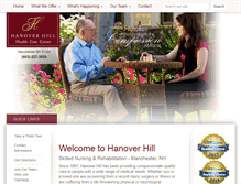 Tablet Screenshot of hanoverhill.com
